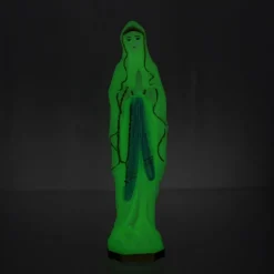 Palais du Rosaire Statue lumineuse de la Vierge Marie de Lourdes en résine 16cm^ Statue Lumineuse