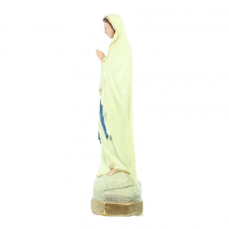 Palais du Rosaire Statue lumineuse de Notre Dame de Lourdes de 20cm^ Statue Lumineuse