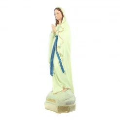 Palais du Rosaire Statue lumineuse de Notre Dame de Lourdes de 20cm^ Statue Lumineuse
