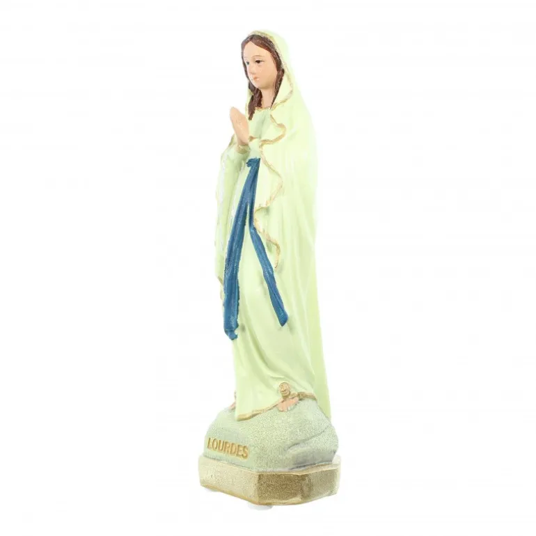 Palais du Rosaire Statue lumineuse de Notre Dame de Lourdes de 20cm^ Statue Lumineuse