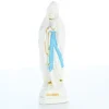 Palais du Rosaire Statue Notre Dame de Lourdes en résine effet céramique 10cm^ Statue De Notre Dame De Lourdes