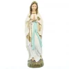 Palais du Rosaire Statue Notre Dame de Lourdes à paillettes en résine 14cm^ Statue De Notre Dame De Lourdes