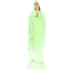 Palais du Rosaire Statue Notre Dame de Lourdes lumineuse 15cm en résine^ Statue Lumineuse | Statue De Notre Dame De Lourdes
