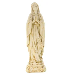 Palais du Rosaire Statue Notre Dame de Lourdes pierre et résine 40cm^ Statue De Notre Dame De Lourdes