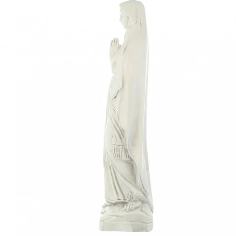 Palais du Rosaire Statue Notre Dame de Lourdes pour l'extérieur 30cm^ Statue Pour Extérieur | Statue De Notre Dame De Lourdes