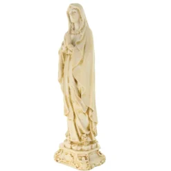 Palais du Rosaire Statue Notre Dame de Lourdes pierre et résine 40cm^ Statue De Notre Dame De Lourdes
