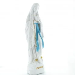 Palais du Rosaire Statue Notre Dame de Lourdes en résine effet céramique 30cm^ Statue De Notre Dame De Lourdes