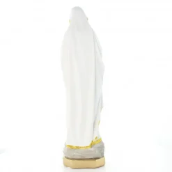 Palais du Rosaire Statue Notre Dame de Lourdes en résine colorée avec paillettes dorées 30cm^ Statue De Notre Dame De Lourdes