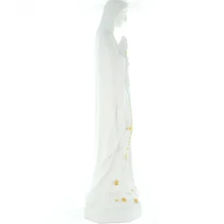 Palais du Rosaire Statue Notre Dame de Lourdes en résine 62cm^ Statue De Grande Taille | Statue De Notre Dame De Lourdes
