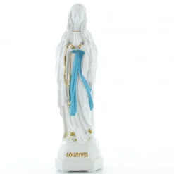 Palais du Rosaire Statue Notre Dame de Lourdes en résine effet céramique 20cm^ Statue De Notre Dame De Lourdes