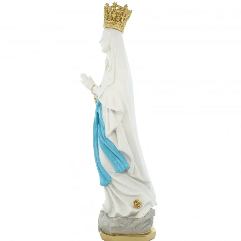 Palais du Rosaire Statue Notre Dame de Lourdes 40cm^ Statue De Notre Dame De Lourdes