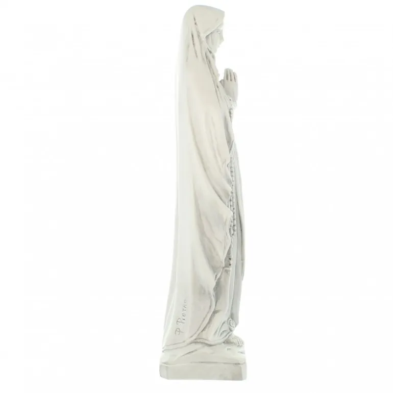 Palais du Rosaire Statue Notre Dame de Lourdes pour l'extérieur 30cm^ Statue Pour Extérieur | Statue De Notre Dame De Lourdes