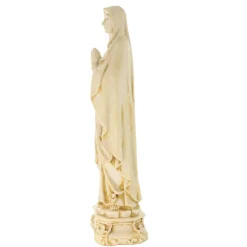 Palais du Rosaire Statue Notre Dame de Lourdes pierre et résine 40cm^ Statue De Notre Dame De Lourdes