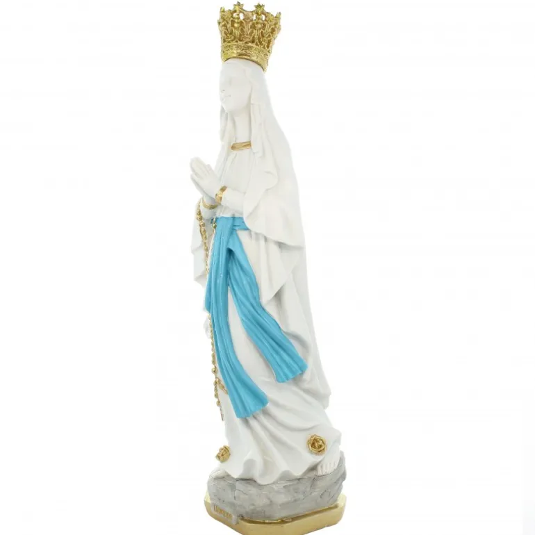 Palais du Rosaire Statue Notre Dame de Lourdes 40cm^ Statue De Notre Dame De Lourdes