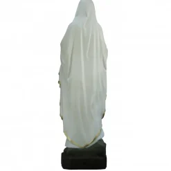 Palais du Rosaire Statue Notre Dame de Lourdes de 160cm décorée en Résine^ Statue De Grande Taille | Statue De Notre Dame De Lourdes