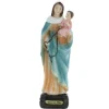 Palais du Rosaire Statue Notre Dame du Rosaire à l'enfant en résine 21 cm^Enfant Enfant Jésus | Autres Statues De La Vierge