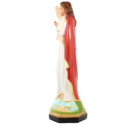 Palais du Rosaire Statue Sacré Coeur Jésus de Montmartre en résine 40cm^ Sacré-Coeur De Jésus