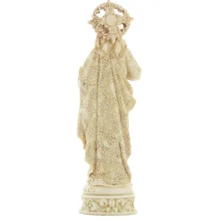 Palais du Rosaire Statue Sacré-Coeur de Jésus en Pierre et résine 22cm^ Sacré-Coeur De Jésus