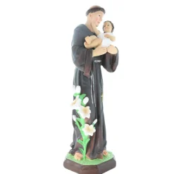 Palais du Rosaire Statue Saint Antoine en résine 44cm^ Statue De Saint Antoine