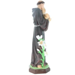 Palais du Rosaire Statue Saint Antoine en résine 44cm^ Statue De Saint Antoine