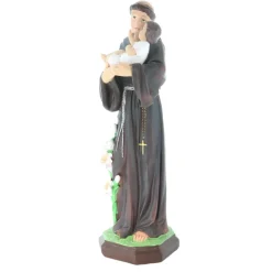 Palais du Rosaire Statue Saint Antoine en résine 44cm^ Statue De Saint Antoine