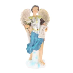 Palais du Rosaire Statue Saint Gabriel en résine 20cm^ Statue Ange | Autres Statues De Saints