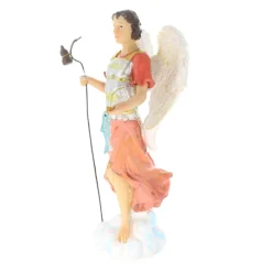 Palais du Rosaire Statue Saint Raphaël en résine 30cm^ Autres Statues De Saints | Statue Ange