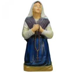 Palais du Rosaire Statue Sainte Bernadette en résine colorée 60 cm^ Statue De Grande Taille | Statue De Sainte Bernadette
