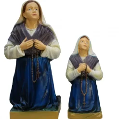 Palais du Rosaire Statue Sainte Bernadette en résine colorée 60 cm^ Statue De Grande Taille | Statue De Sainte Bernadette