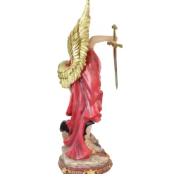 Palais du Rosaire Statue St Michel résine 60cm^ Statue Ange | Statue De Saint Michel