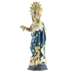 Palais du Rosaire Statue Vierge du Rosaire de 20cm en résine^ Autres Statues De La Vierge