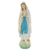 Palais du Rosaire Statue Vierge Marie en résine colorée sur rocher 50 cm^ Statue De Notre Dame De Lourdes