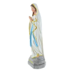 Palais du Rosaire Statue Vierge Marie en résine colorée style antique 20 cm^ Statue De Notre Dame De Lourdes