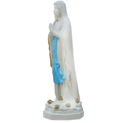 Palais du Rosaire Statue Vierge Marie en résine blanche 150cm^ Statue De Grande Taille