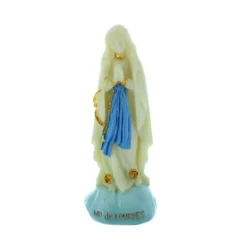 Palais du Rosaire Statue Vierge Marie lumineuse en résine 8 cm^ Statue Lumineuse