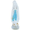 Palais du Rosaire Statue Vierge Marie sur rocher 20cm en résine coloré^ Statue De Notre Dame De Lourdes