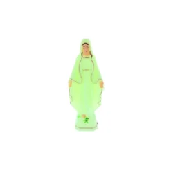 Palais du Rosaire Statue Vierge Miraculeuse lumineuse 15 cm^ Statue Lumineuse | Statue Vierge Miraculeuse