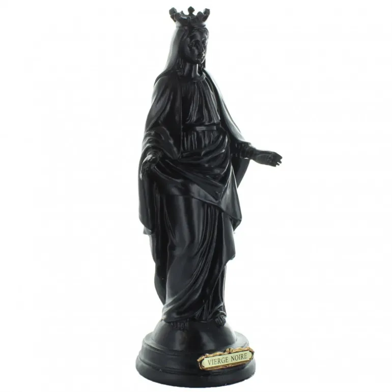 Palais du Rosaire Statue Vierge Noire en résine 30cm^ Autres Statues De La Vierge