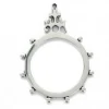 Palais du Rosaire Très grand Dizainier presse papier en Plaqué Argent 13cm^ Chapelet Dizainier | Chapelet Argent