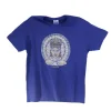 Palais du Rosaire T-shirt Bleu Mosaïque de la Vierge Marie de Lourdes^ Vêtement