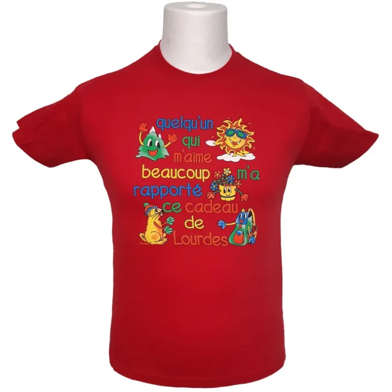 Palais du Rosaire T-shirt enfant humoristique de Lourdes^ Vêtement